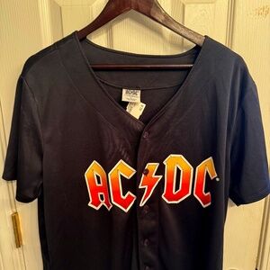 AC/DC button down shirt